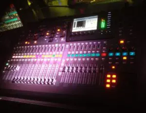 sonorisation pour un concert
